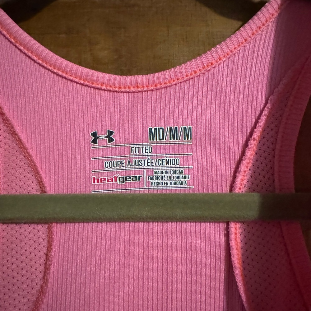 Under Armour Vibrant Pink Tank Top - Picture 3 of 4